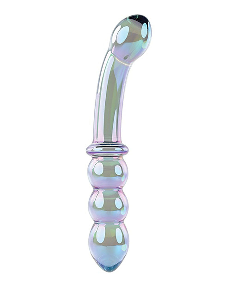 Gender X Lustrous Galaxy Wand – 18.5 cm Double-Ended Glass Massager