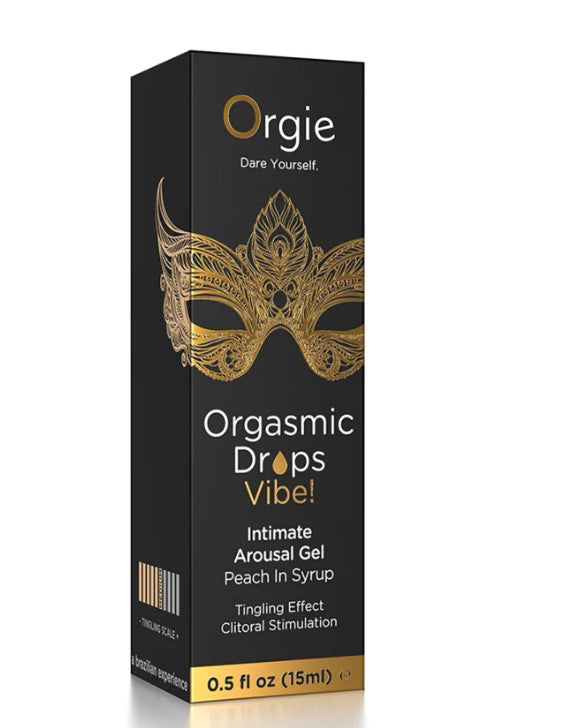 Orgie Orgasmic Drops – 0.5 Oz Tingling Intimate Arousal Gel
