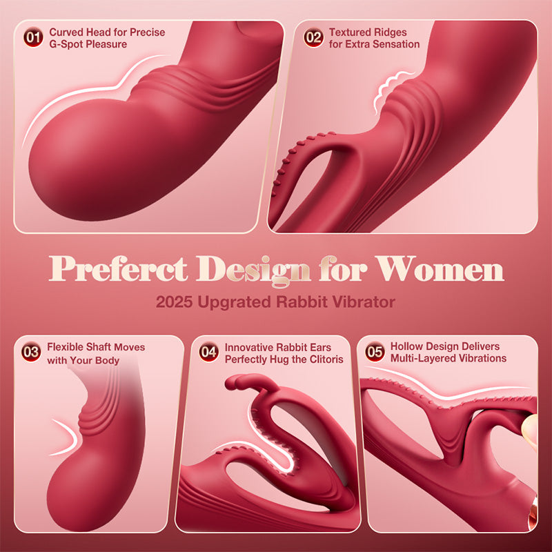 SeekHeart Buniva Rabbit Vibrator Sex Toys for Women Vibrators