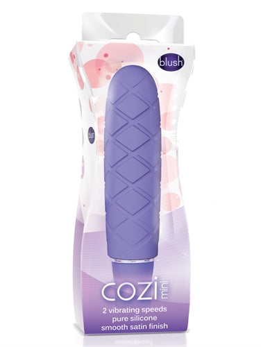 Luxe Cozi Mini Periwinkle - Compact Vibrating Silicone Toy