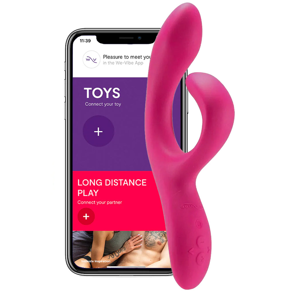 We-Vibe Nova 2 Rabbit Vibe in Fuchsia Vibrators > Rabbit Vibrators