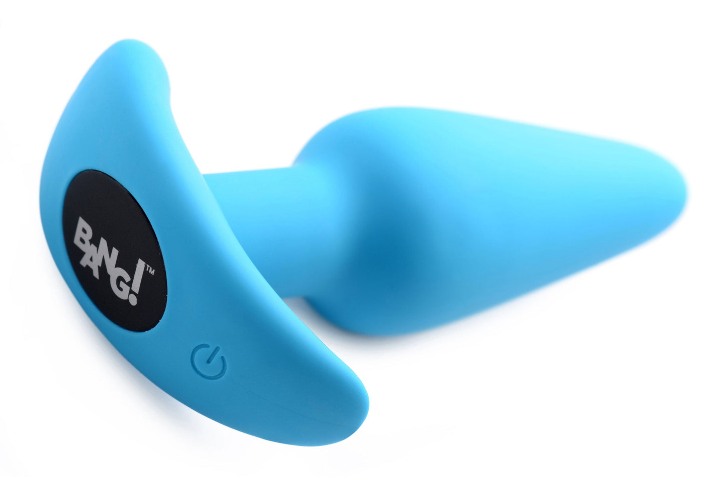 Remote Control Silicone Butt Plug 21X Vibrating Blue