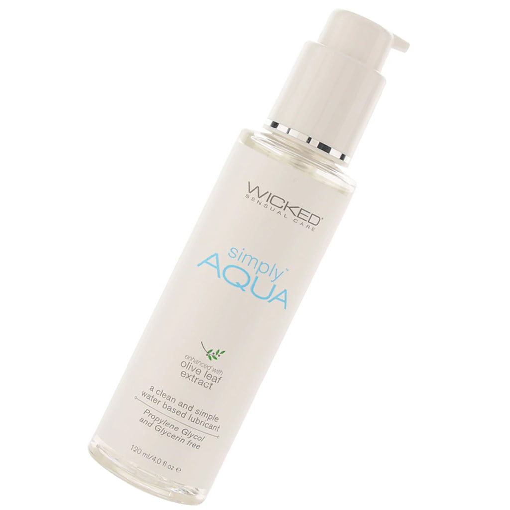 Simply Aqua Lube 4oz / 120ml Lubes and Lotions > Water Based Sex Lubes