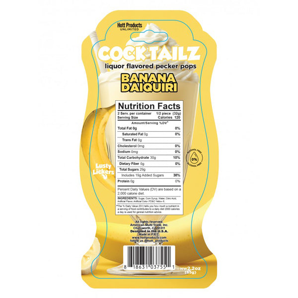 Cocktailz Pecker Pop – Flavoured Candy