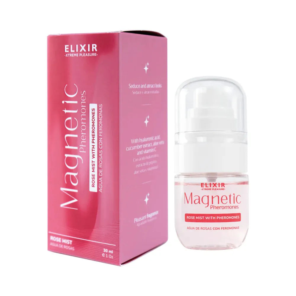 Elixir Magnetic Rose Mist with Pheromones – 30ml Floral Scented Mist