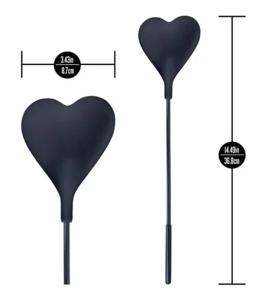 Temptasia Ardor Heart Crop – Body-Safe Silicone Crop