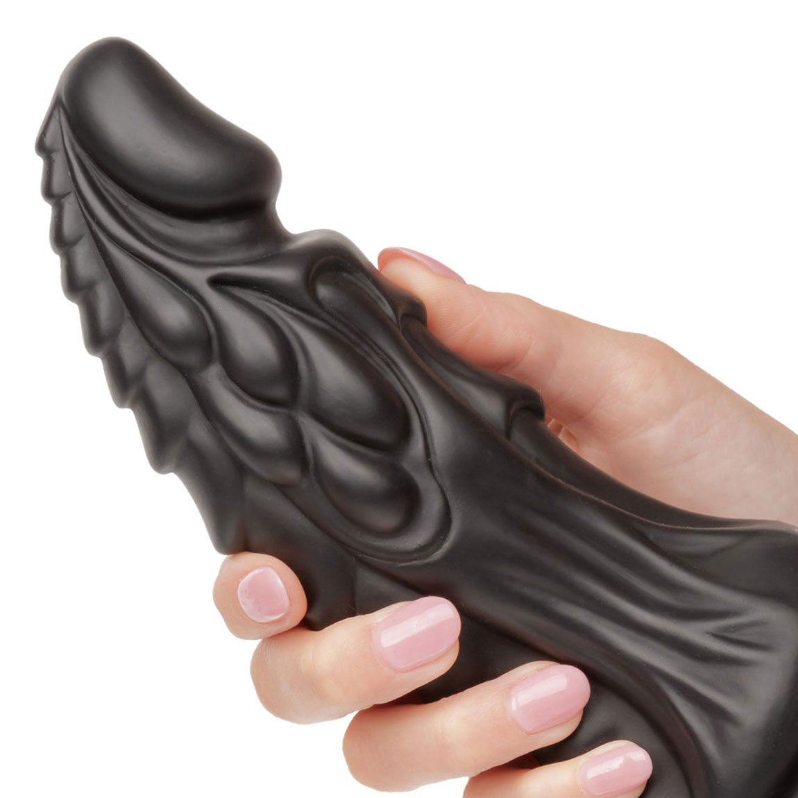 Monster Dong The Martian (Black) 7.75 Inch Bendable Dildo – Firm Textured Dildo