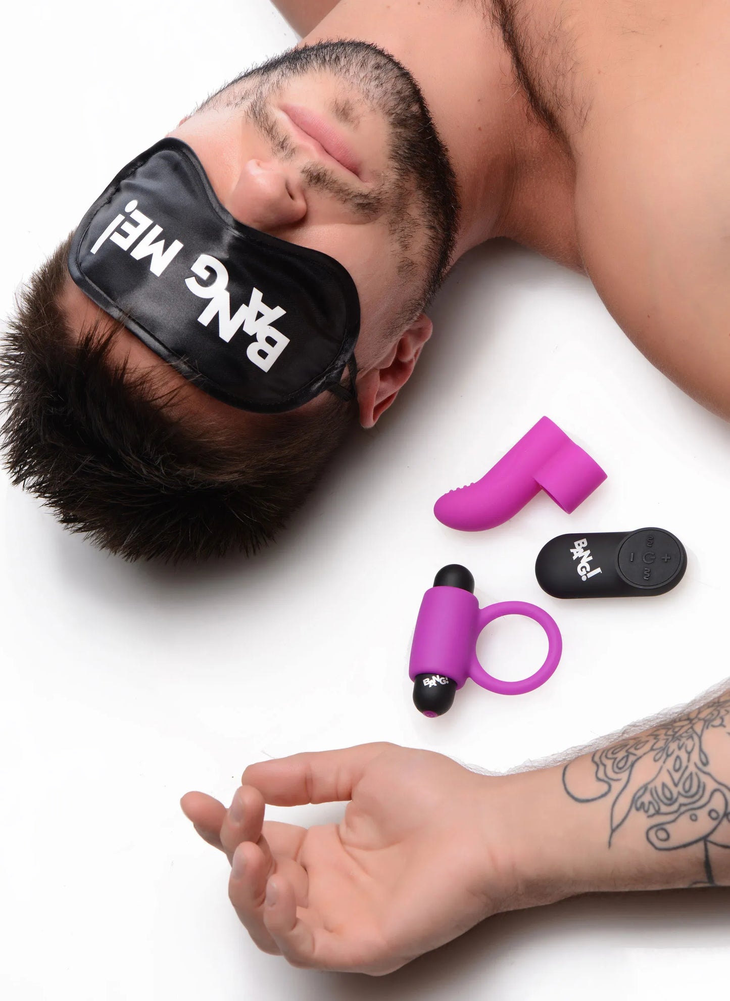 Bang Couple's Kit (Purple) – Silicone Couples Toy Set with Vibrating Bullet and Accessories