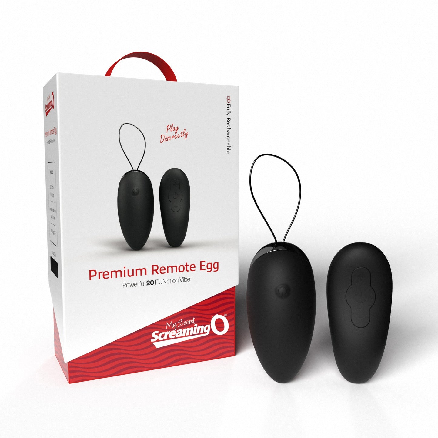 My Secret Screaming O Premium Remote Egg – Rechargeable Remote-Controlled Vibrating Egg
