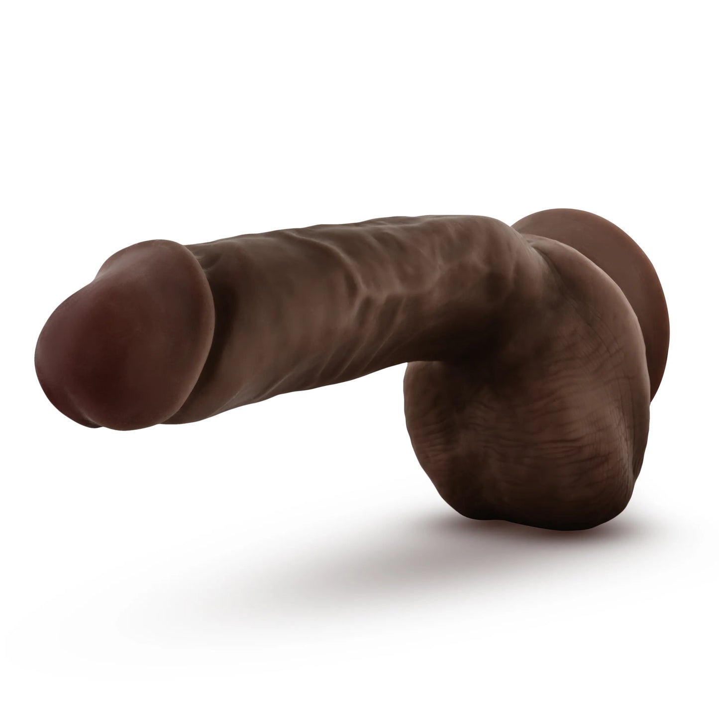 Dr. Skin Glide 8.5 Inch Self Lubricating Dildo with Balls