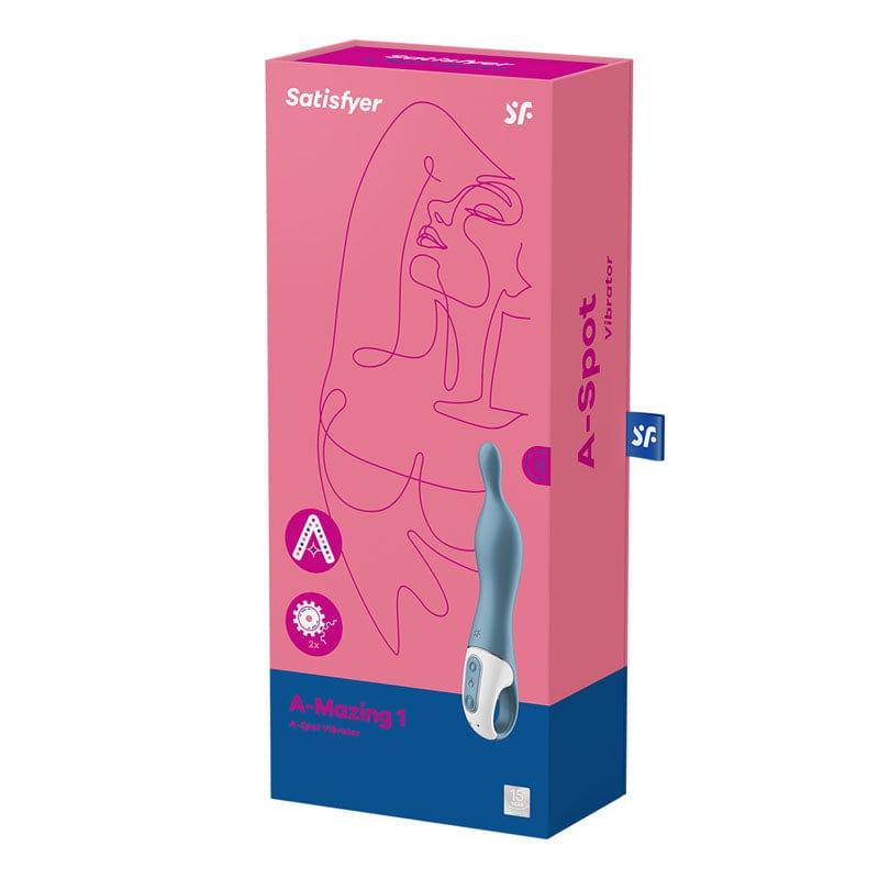 A-mazing 1 Vibrator Blue for Precise A-Spot Stimulation
