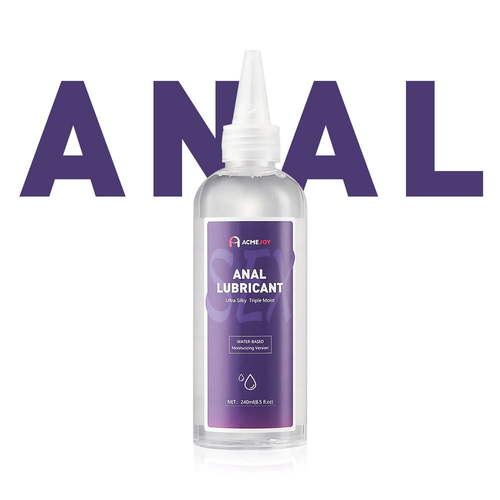 ACMEJOY 8.5oz Ultra-thick Triple Moist Water-based Lubricant Anal Lube & Essential