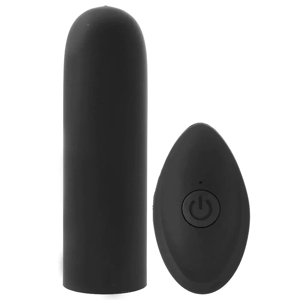 Pink Pussycat Vibrating Bullet (Black) – Remote-Controlled Bullet Vibrator