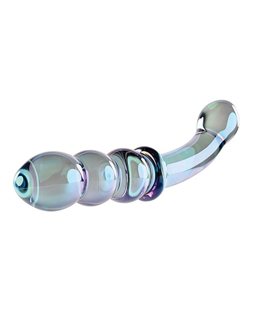 Gender X Lustrous Galaxy Wand – 18.5 cm Double-Ended Glass Massager