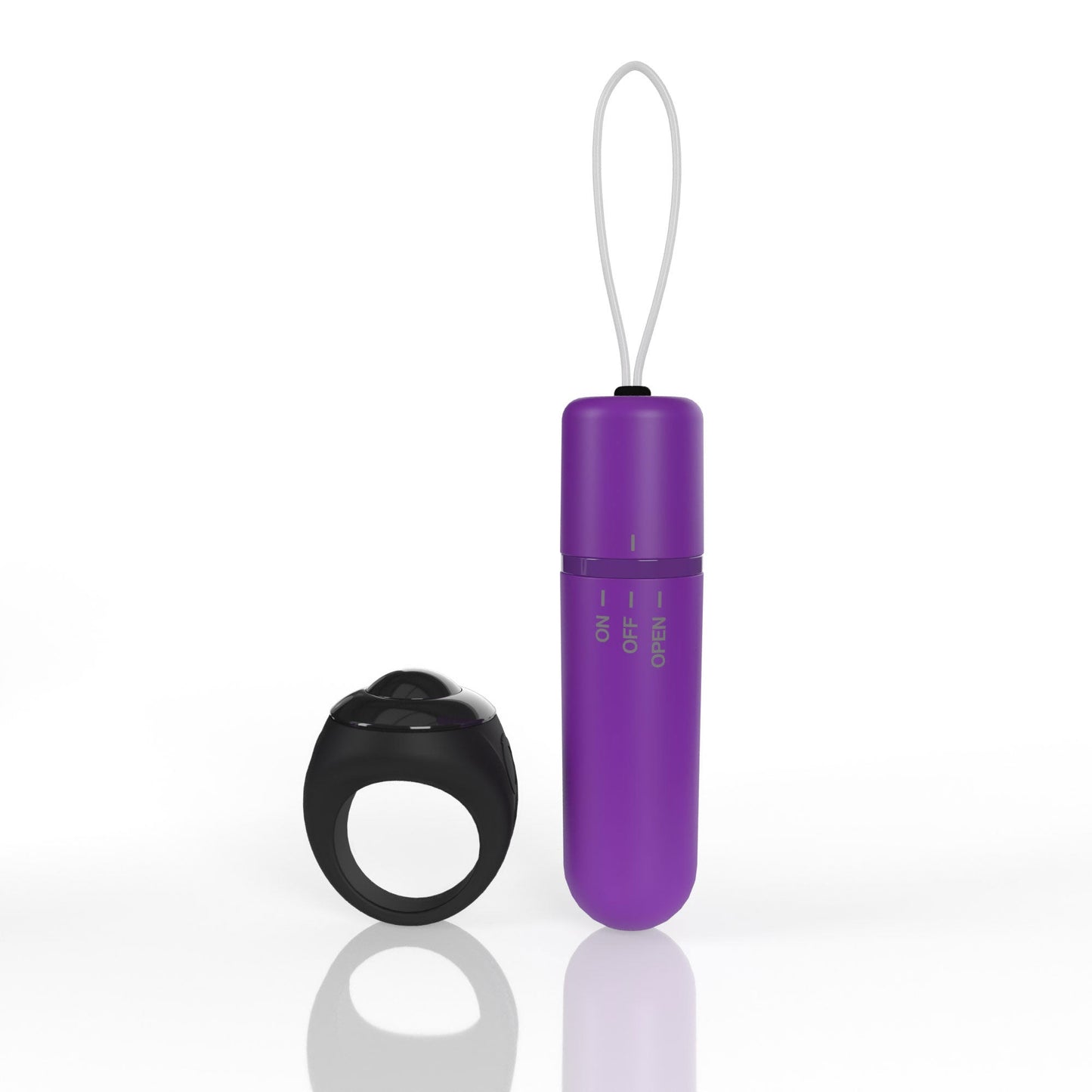 Vibrating Panty Set W/ Remote Ring 4t High Pitch Treble (Grape)