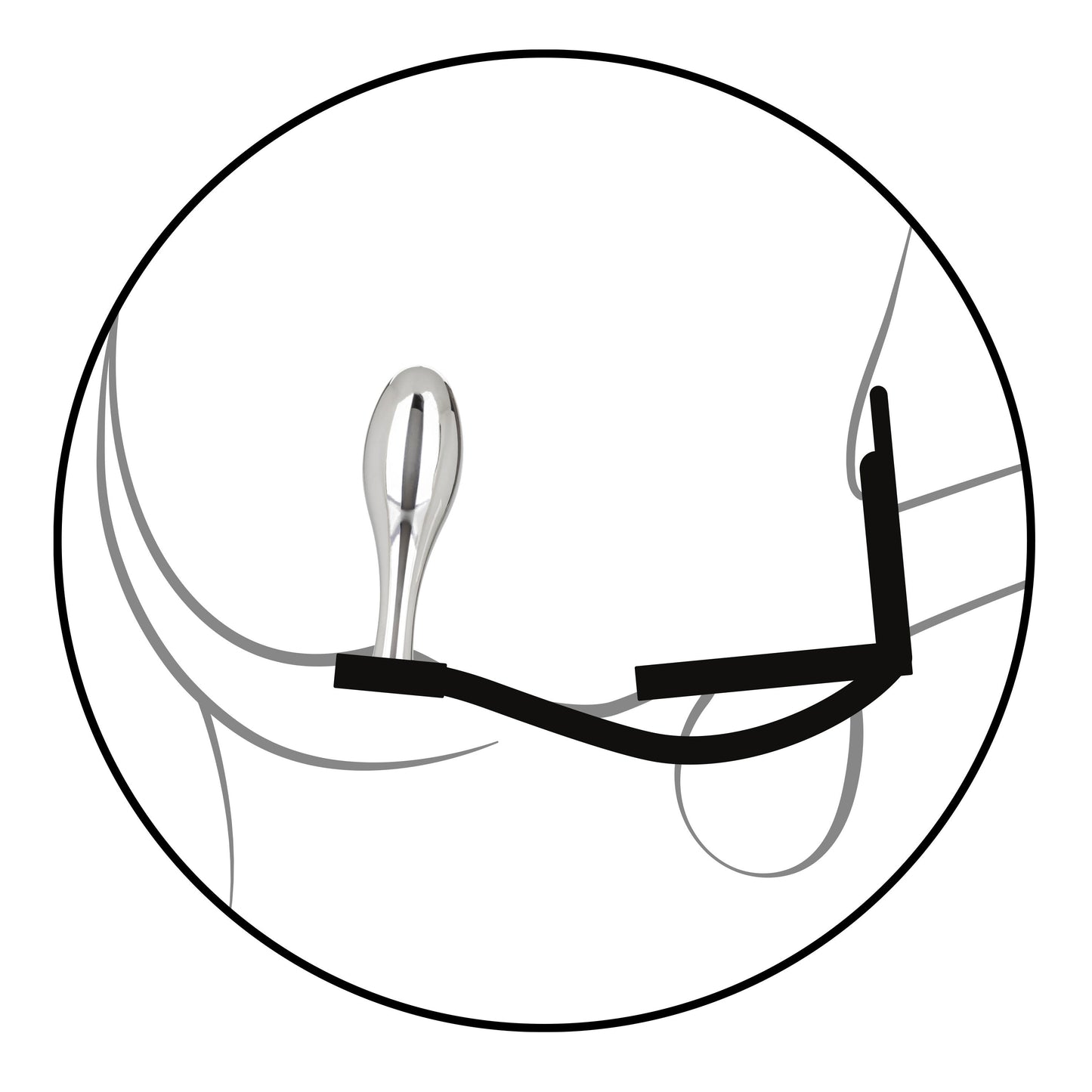 Star Fucker Teardrop Plug And Cockring – Silicone And Metal Dual Enhancer Plug And Cockring