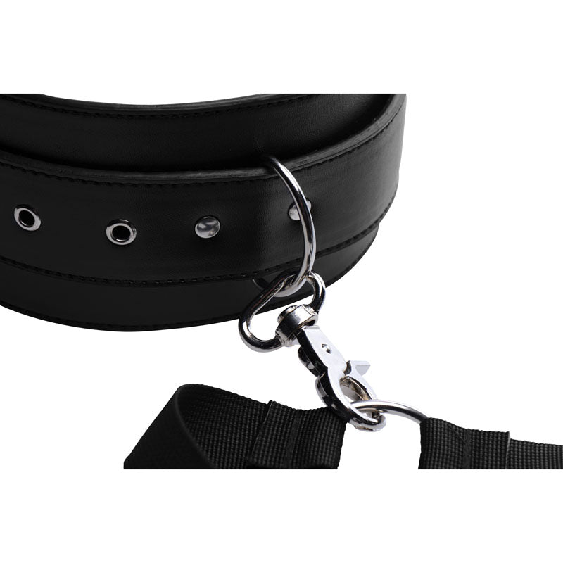 Master Series Acquire Thigh Harness and Wrist Cuffs – Restraint Set