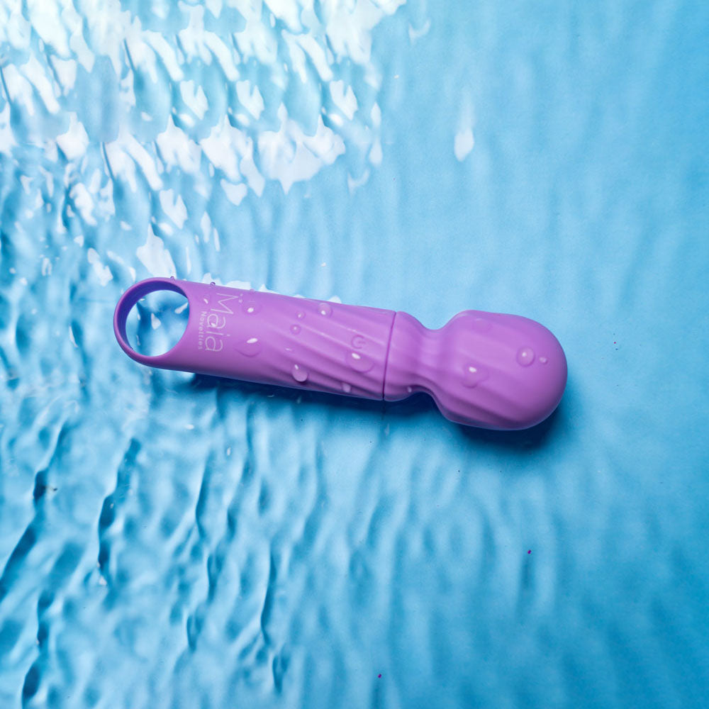 Maia Dolly Mini Massage Wand Purple