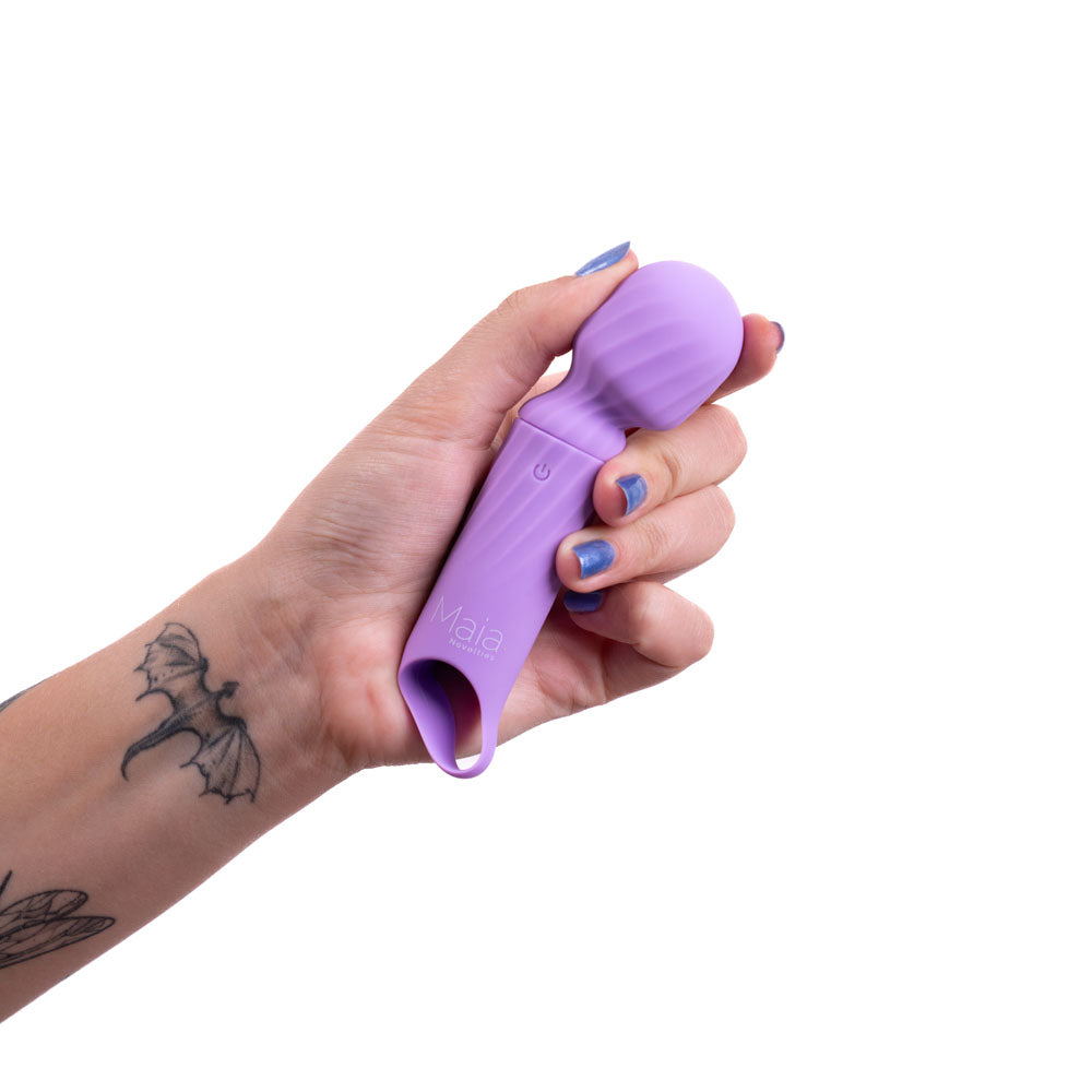 Maia Dolly Mini Massage Wand Purple