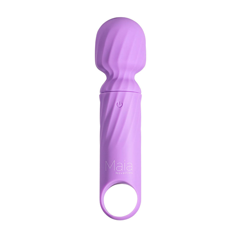 Maia Dolly Mini Massage Wand Purple