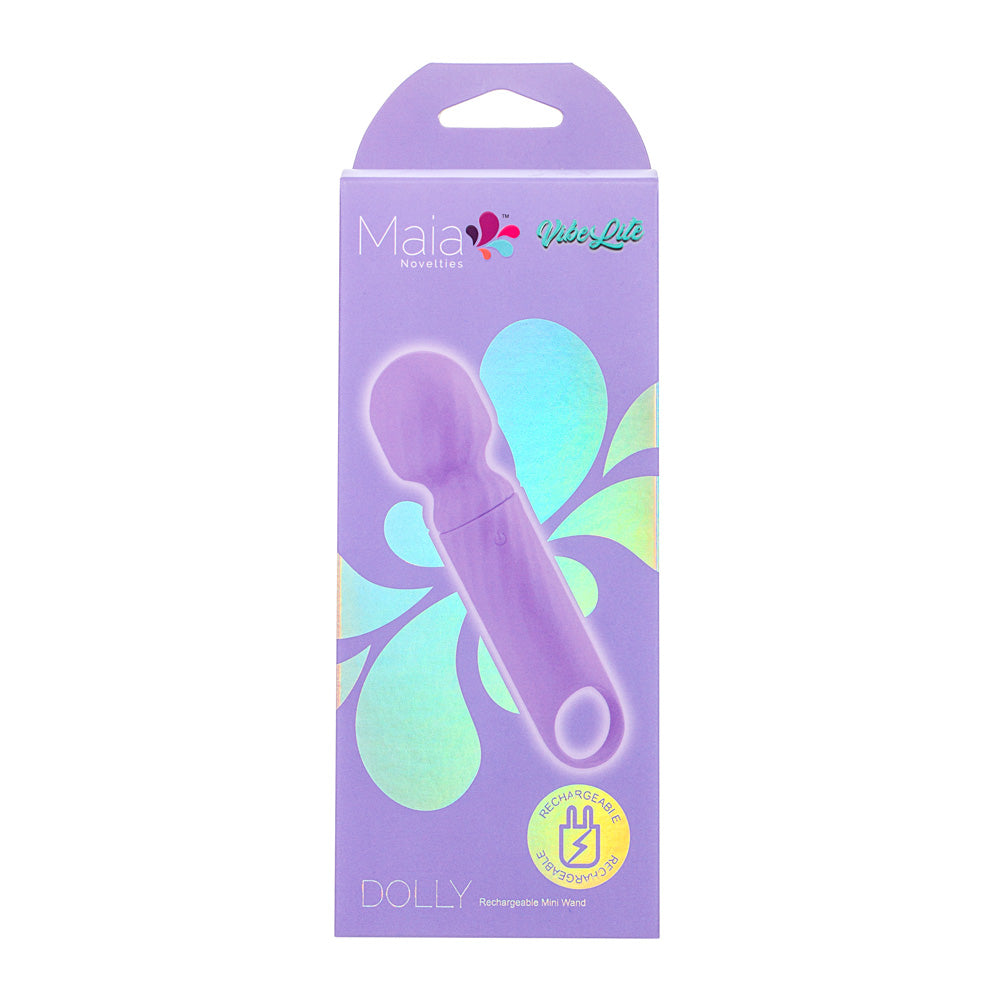 Maia Dolly Mini Massage Wand Purple