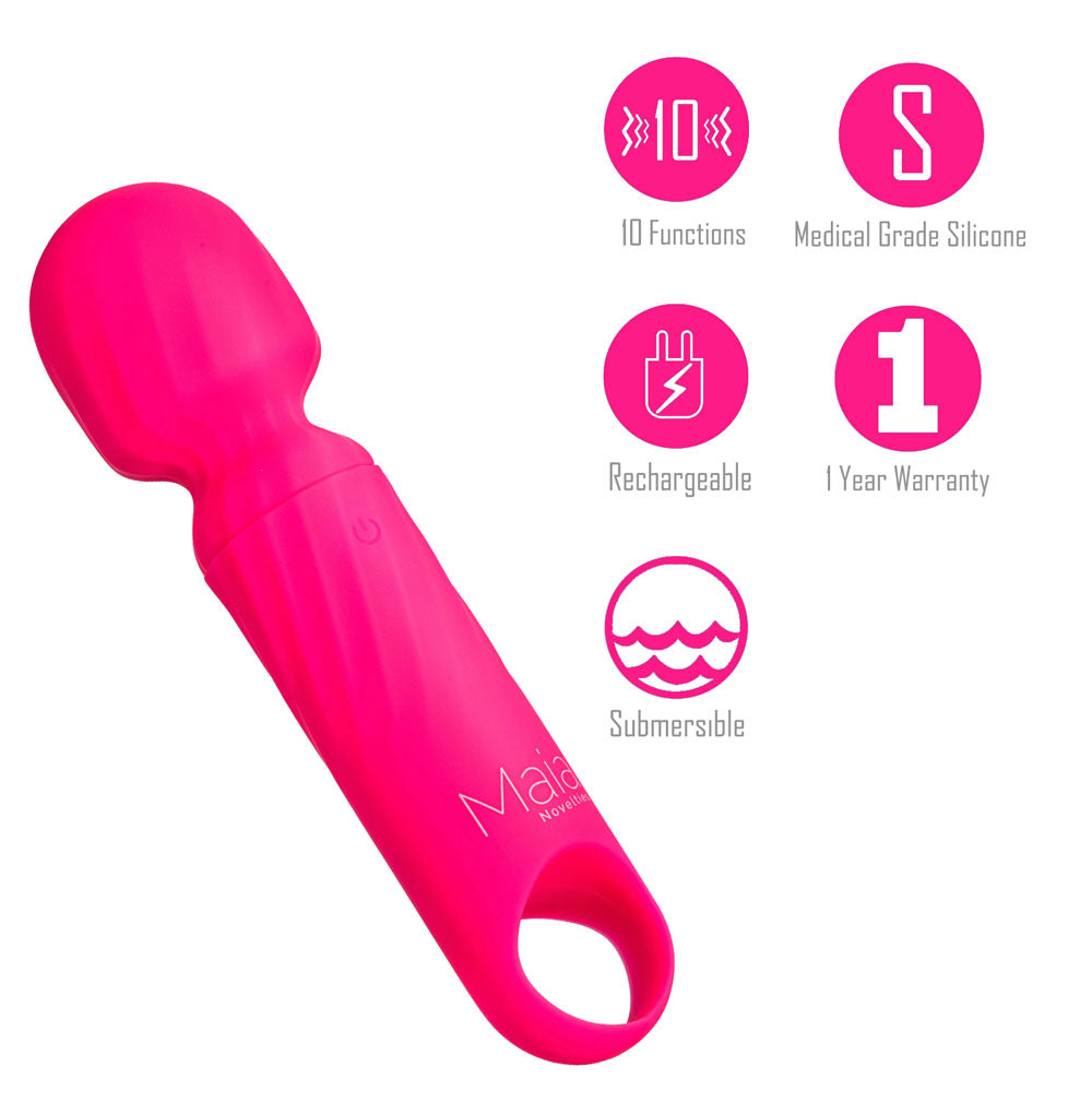 Maia Dolly Mini Massage Wand Pink