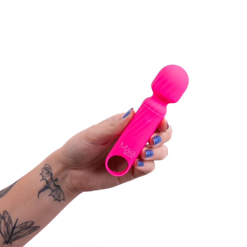 Maia Dolly Mini Massage Wand Pink