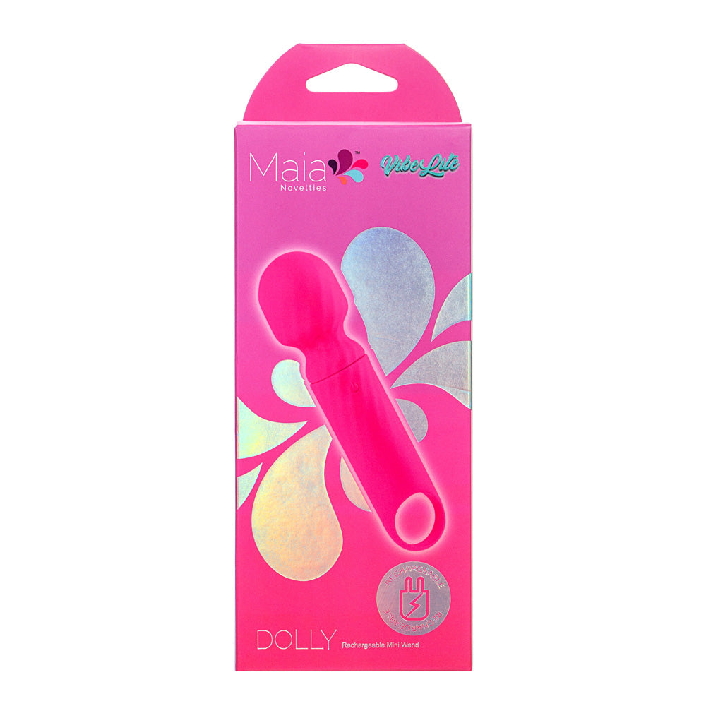 Maia Dolly Mini Massage Wand Pink