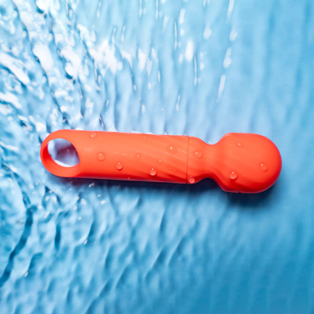Maia Dolly Mini Massage Wand in Orange