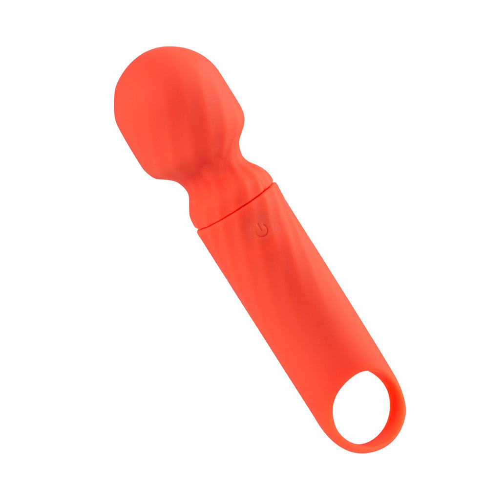 Maia Dolly Mini Massage Wand in Orange