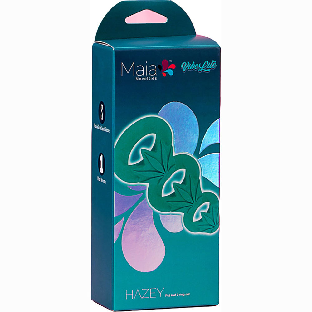Maia HAZEY 3-Piece Penis Ring Set with Multi Sizes
