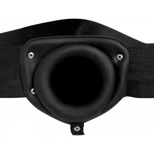Master Series Pumper Inflatable Hollow Strap-On – Body Safe Silicone Strap-On > Dildos > Strap On Dildos