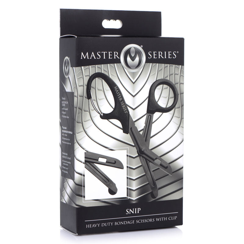 Master Series Snip – Heavy Duty Stainless Steel Bondage Scissors