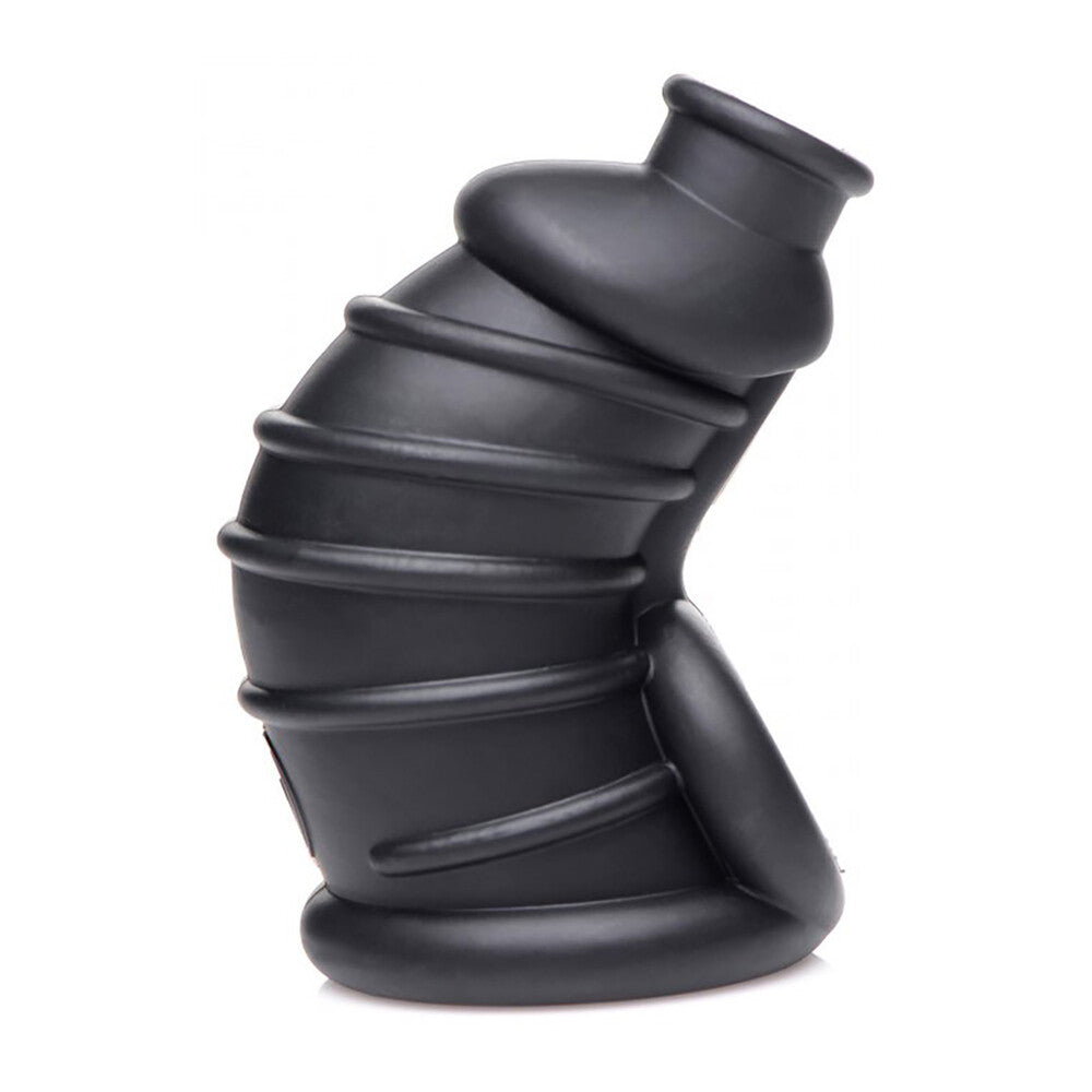 Master Series Dark Chamber – Silicone Chastity Cage