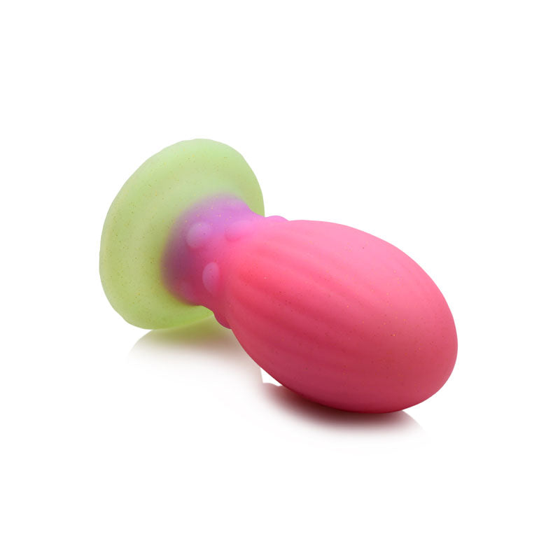 Creature Cocks Xeno Egg (Glow in Dark) – Ribbed Alien Egg Vibrator 4.5 inch