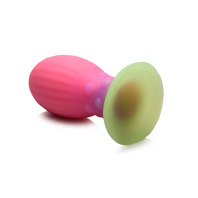 Creature Cocks Xeno Egg (Glow in Dark) – Ribbed Alien Egg Vibrator 4.5 inch