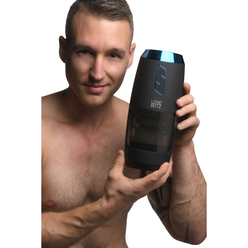 LoveBotz The Milker Slider – Automatic Stroking Masturbator with 18X Speed Control