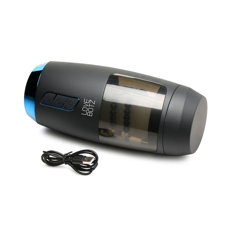 LoveBotz The Milker Slider – Automatic Stroking Masturbator with 18X Speed Control