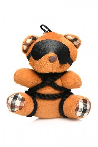 Rope Teddy Bear Keychain – Bondage-Inspired Accessory