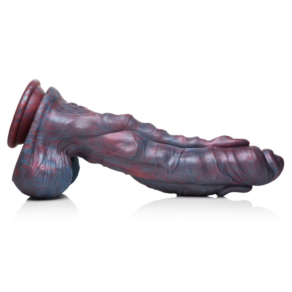 Creature Cocks Hydra (Dark Blue and Red) – 26.9 cm Silicone Dildo