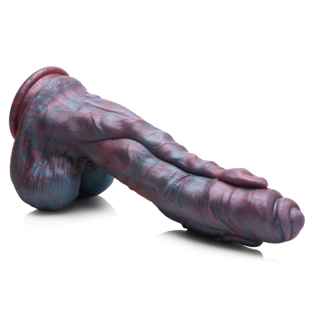 Creature Cocks Hydra (Dark Blue and Red) – 26.9 cm Silicone Dildo