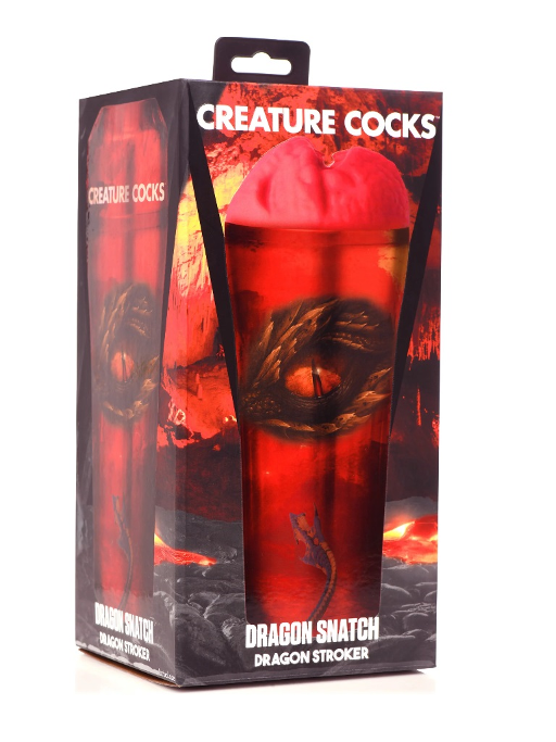 Creature Cocks Dragon Snatch (Red) – Scaly Masturbator