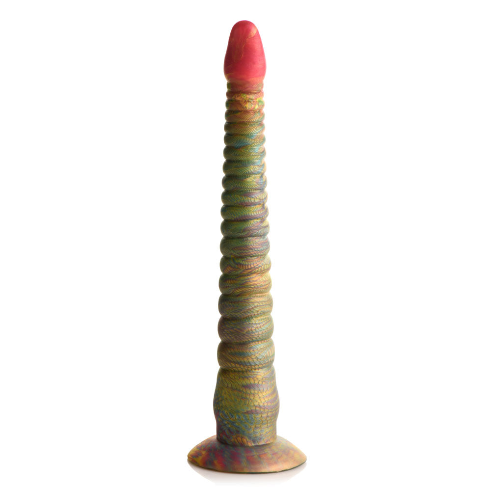 Tenta Dick Tentacle Silicone Dildo (Multicolor) – 11 Inch Ribbed Tentacle Dong