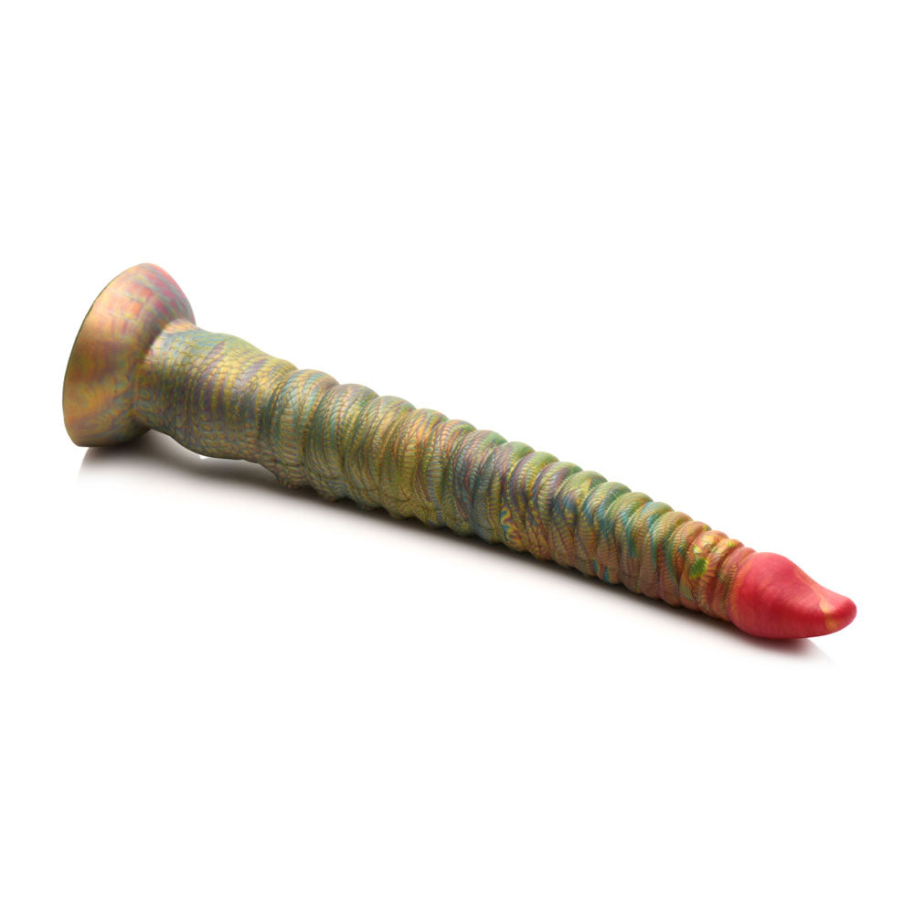 Tenta Dick Tentacle Silicone Dildo (Multicolor) – 11 Inch Ribbed Tentacle Dong