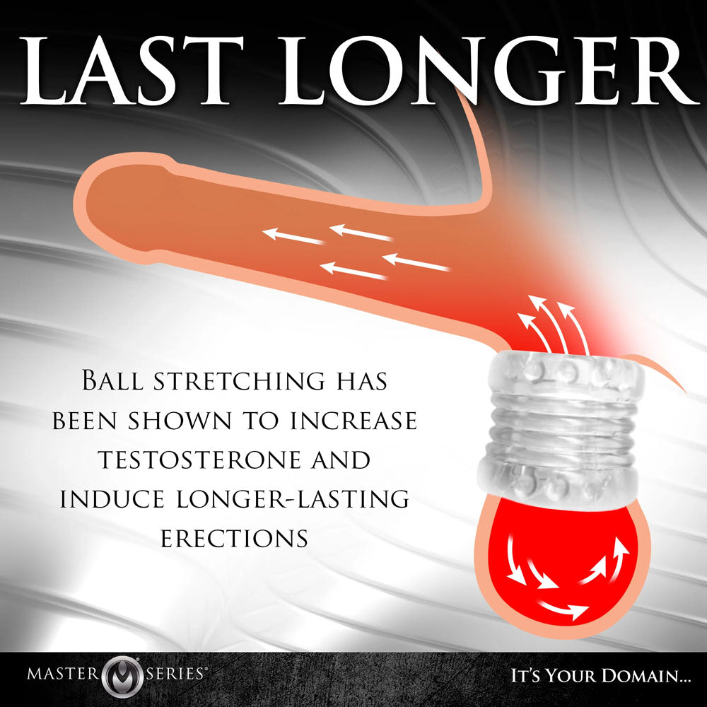 Master Series Ball Stack (Black) – Stacked Stretchy Ball Stretcher