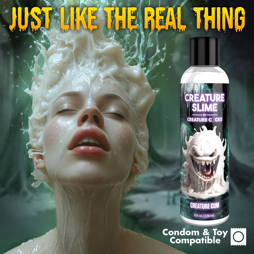 Creature Slime Unscented Jizz Lubricant 8 Ounce (236ml) Bottle