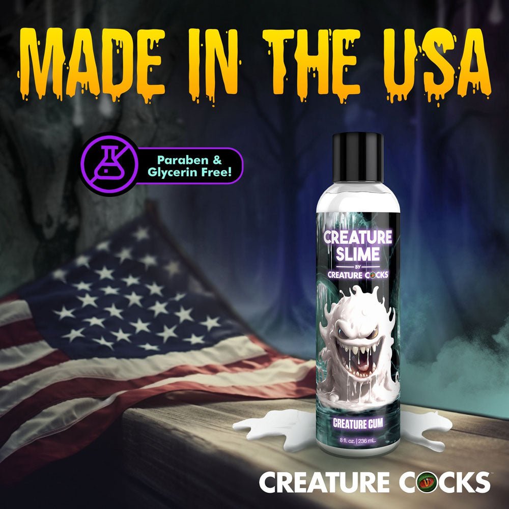 Creature Slime Unscented Jizz Lubricant 8 Ounce (236ml) Bottle
