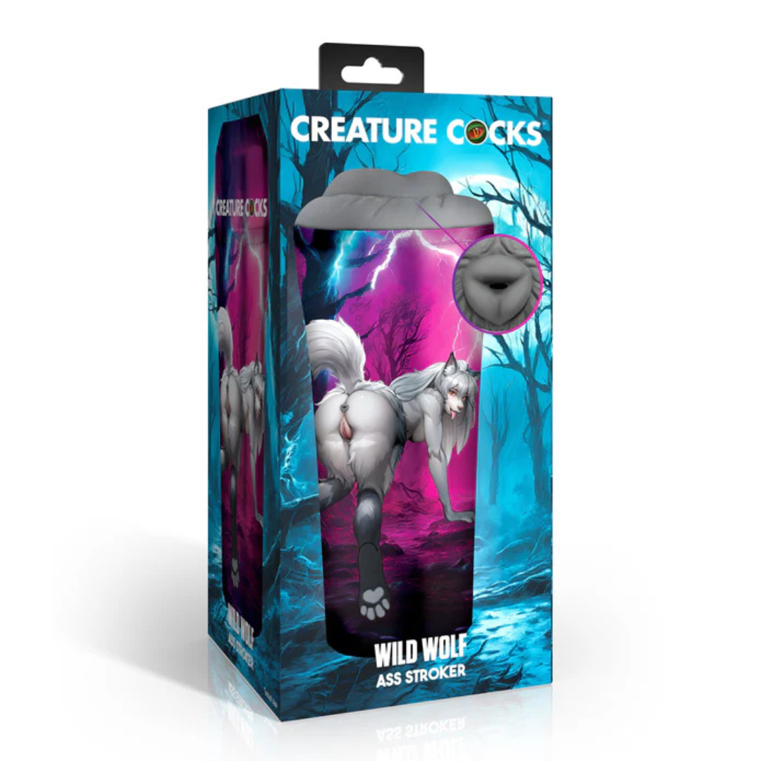 Creature Cocks Wild Wolf Ass Stroker – Realistic Rubber Stroker