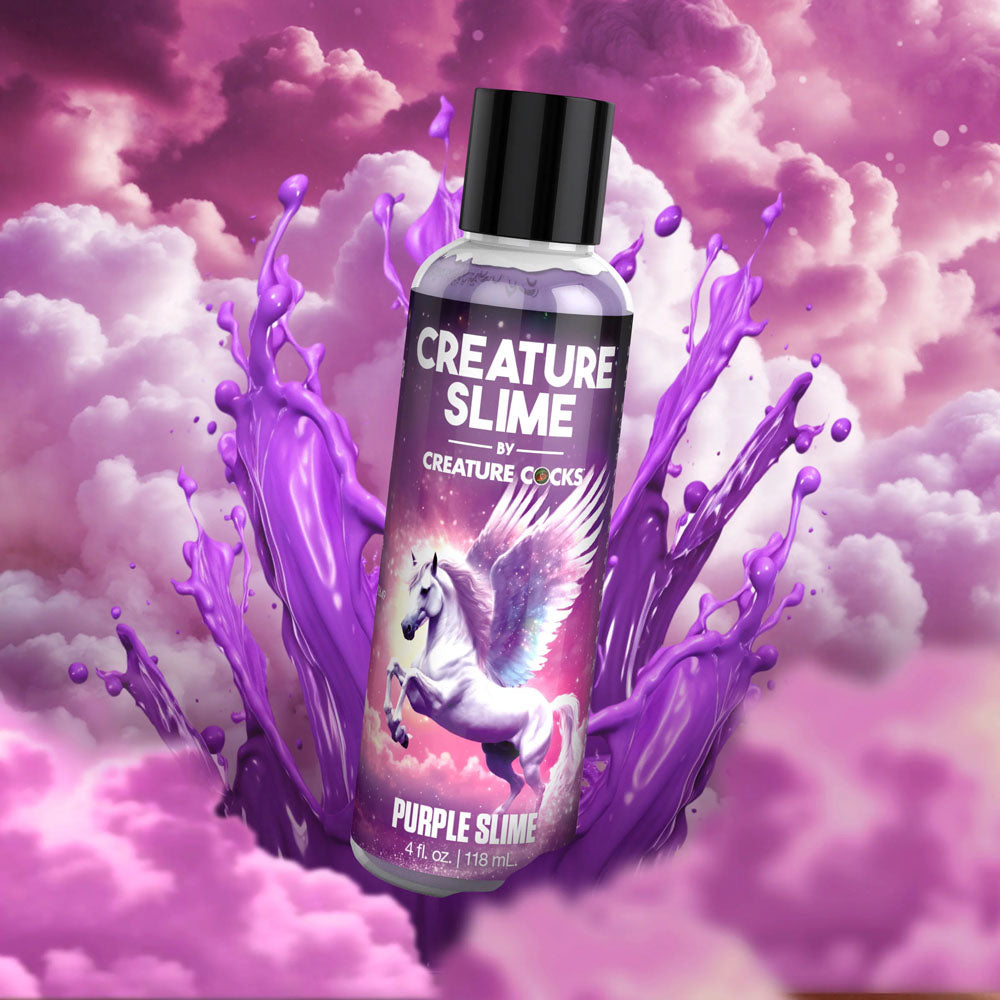 Creature Slime Purple Water Based Lubricant 4 Ounce (118ml)