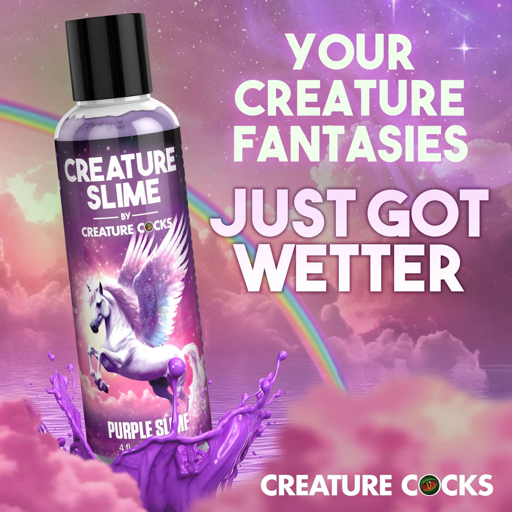 Creature Slime Purple Water Based Lubricant 4 Ounce (118ml)
